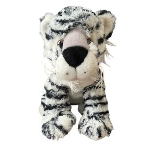 Dan Dee White Black Tiger Cub Plush Stuffed Aminal Soft Dandee 11.5" Plushie Toy